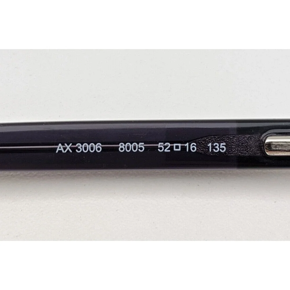 🕶️Armani Exchange AX3006 8005 Eyeglasses 52/16 135 /KAB151🕶️​